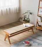 Solid Wood Nordic Living Dining Room Stool Bench