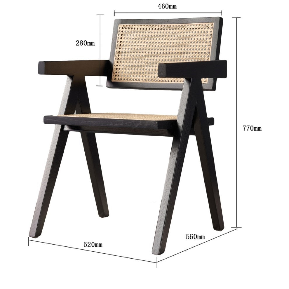 Solid Wood Nordic Living Dining Room Chair