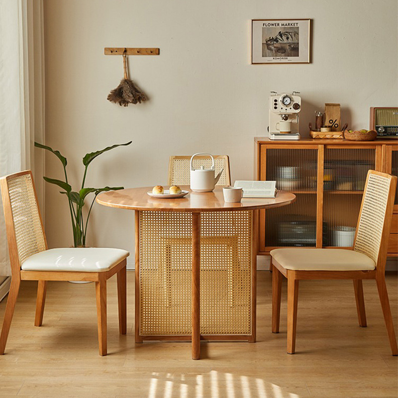 Solid Wood Nordic Living Dining Room Chair