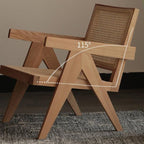 Solid Wood Nordic Living Dining Room Chair