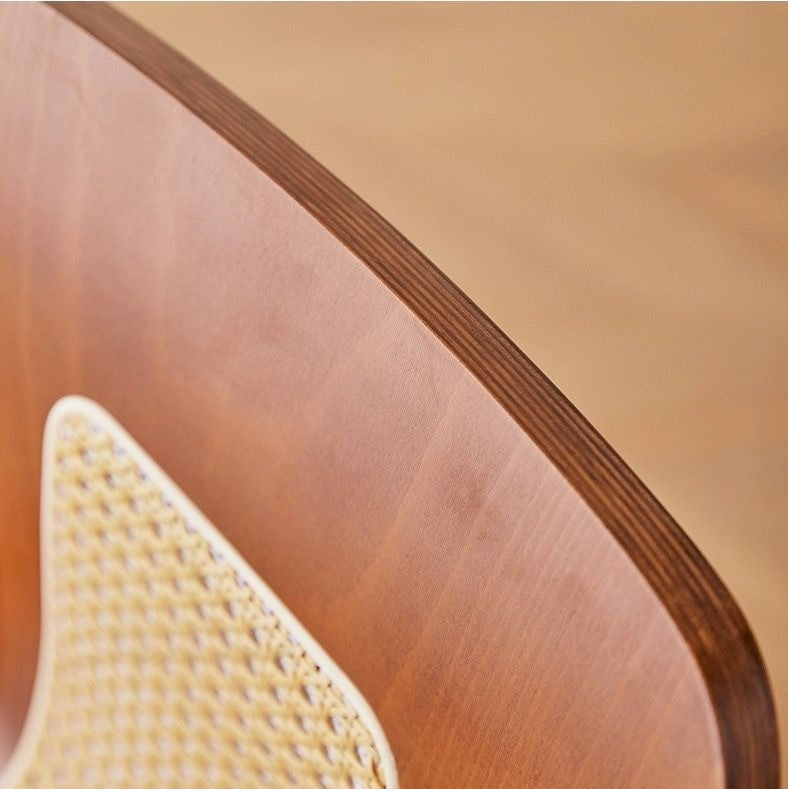 Rattan Solid Wood Dining Chair
