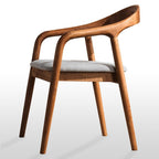 Solid Wood Nordic Living Dining Room Chair