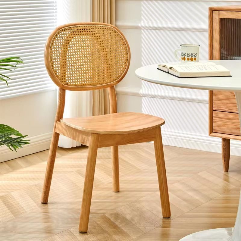 Solid Wood Nordic Living Dining Room Chair