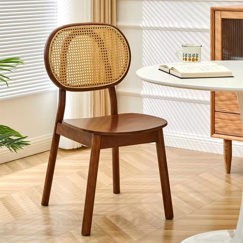 Solid Wood Nordic Living Dining Room Chair