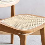 Solid Wood Nordic Living Dining Room Chair