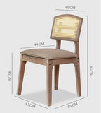 Solid Wood Nordic Living Dining Room Chair