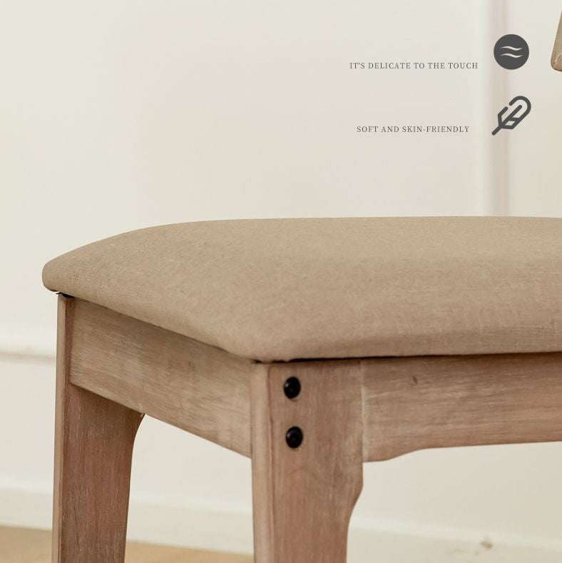 Solid Wood Nordic Living Dining Room Chair