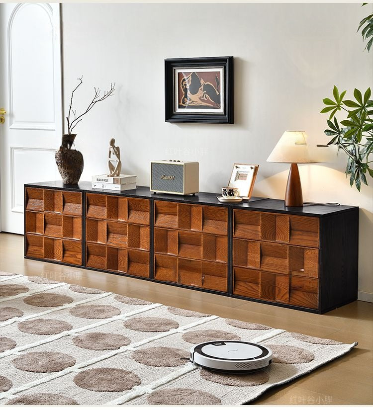 Combination Living Room Multi-functional Storage Sofa Sideboard Bedside Table TV Cabinet