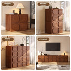 Combination Living Room Multi-functional Storage Sofa Sideboard Bedside Table TV Cabinet