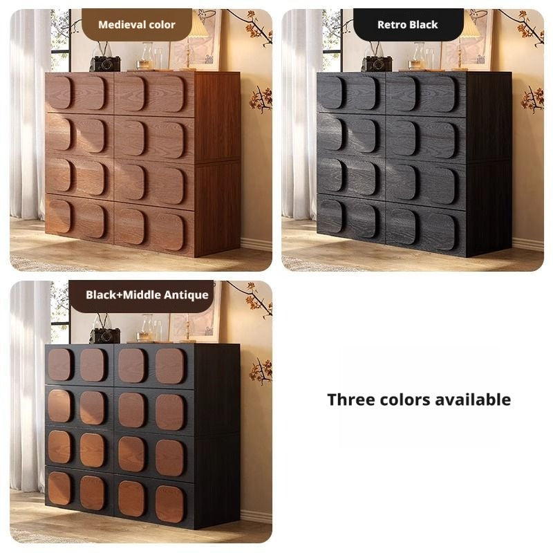 Combination Living Room Multi-functional Storage Sofa Sideboard Bedside Table TV Cabinet