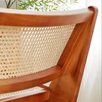 Kangaroo Solid Wood Nordic Living Dining Room Chair