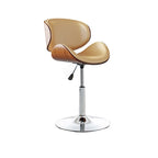 Counter Height Soft Back High Chair Swivel Metal Bar Stool Chair