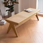Solid Wood Nordic Living Dining Room Stool Bench