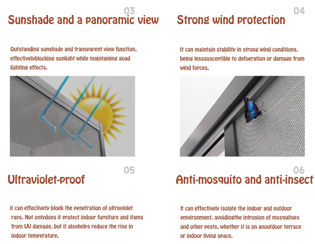 Motorized Zip Blind Screen