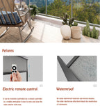 Motorized Zip Blind Screen