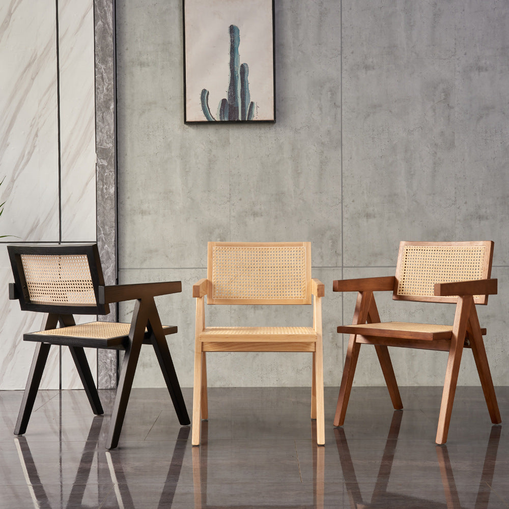 Solid Wood Nordic Living Dining Room Chair