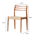 Solid Wood Nordic Living Dining Room Chair