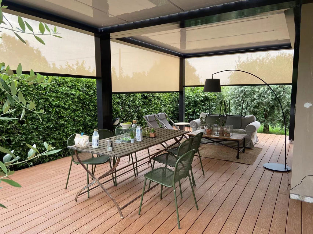 Motorized Zip Blind Screen