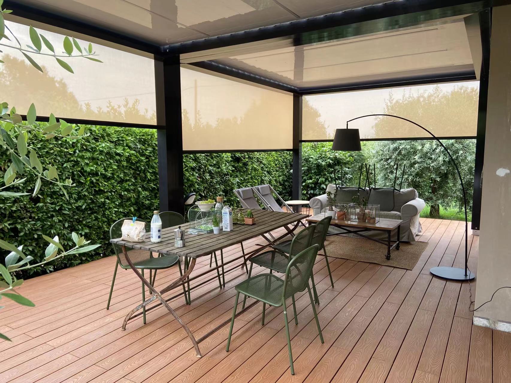 Motorized Zip Blind Screen