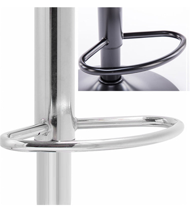 Counter Height Soft Back High Chair Swivel Metal Bar Stool Chair