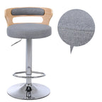 Counter Height Soft Back High Chair Swivel Metal Bar Stool Chair