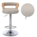 Counter Height Soft Back High Chair Swivel Metal Bar Stool Chair