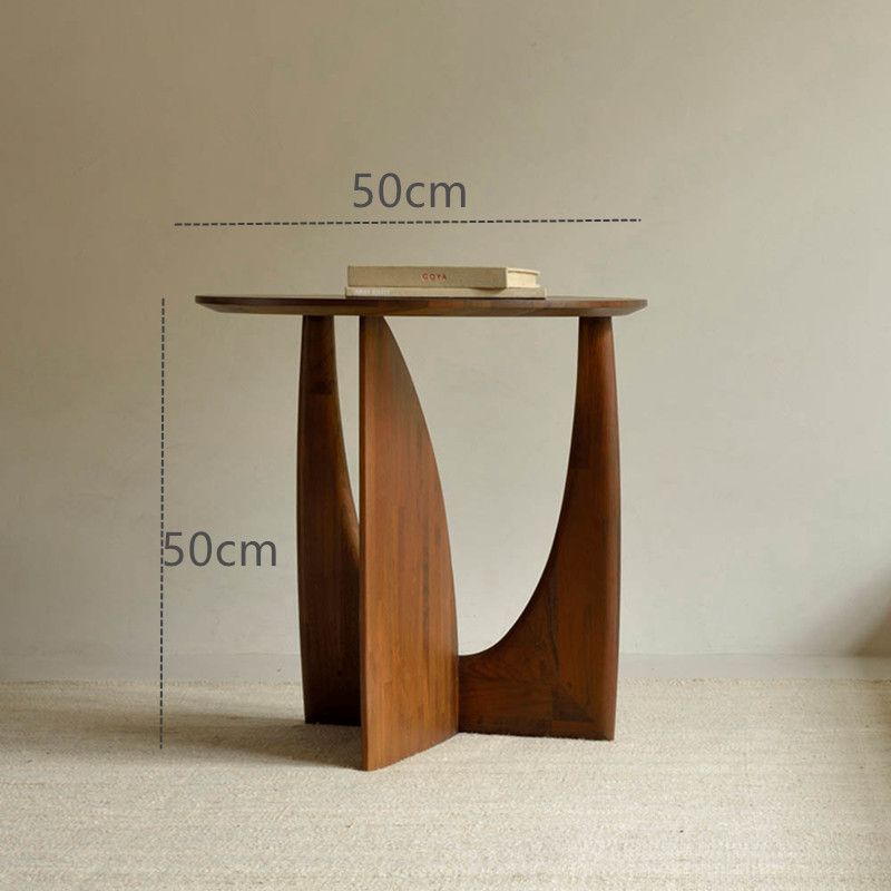 Wood Side Coffee End Table
