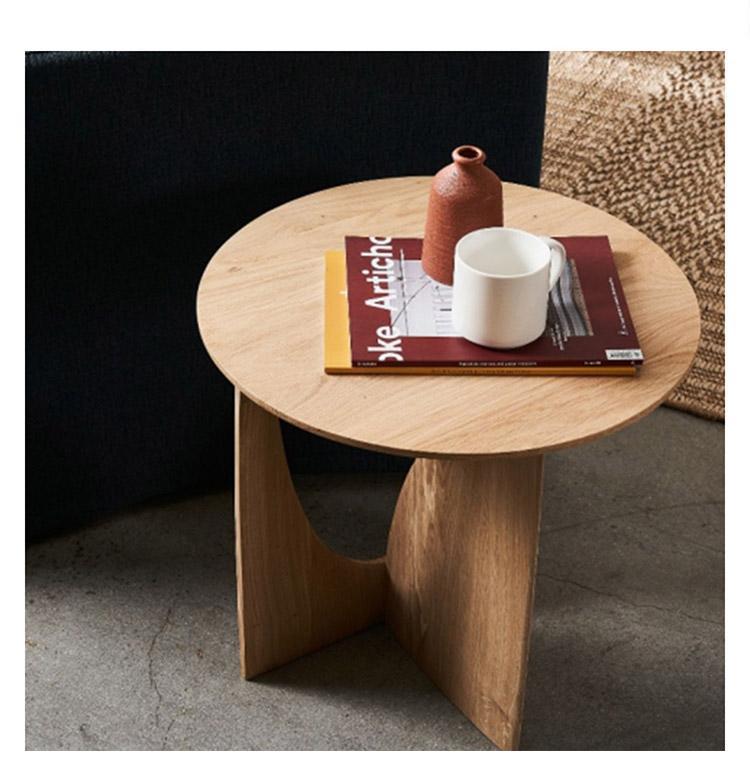 Wood Side Coffee End Table