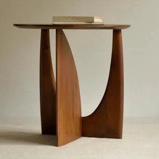Wood Side Coffee End Table