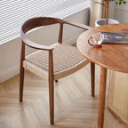 Solid Wood Nordic Living Dining Room Chair