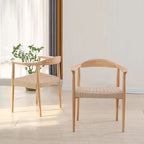 Solid Wood Nordic Living Dining Room Chair