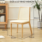 Solid Wood Nordic Living Dining Room Chair