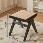 Solid Wood Nordic Living Dining Room Stool Bench