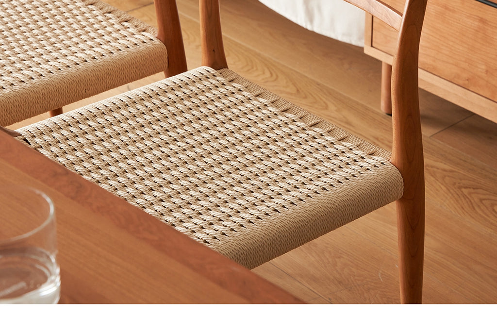 Solid Wood Nordic Living Dining Room Chair