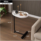 Wood Metal Coffee Side End Table