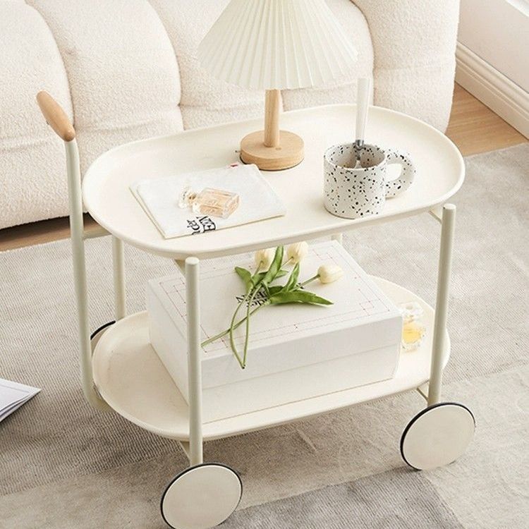 Wheel Metal Coffee Side End Table